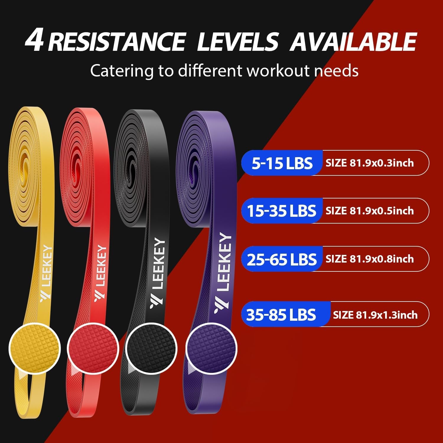 Premium Resistance Bands for Comprehensive Strength Training, Rehabilitation, and Home Fitness Solutions