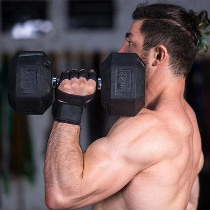 Elevate Your Workout with Fit Active Sports New Ventilated Weight Lifting Gloves - Built-In Wrist Wraps for Ultimate Support and Comfort for Men and Women
