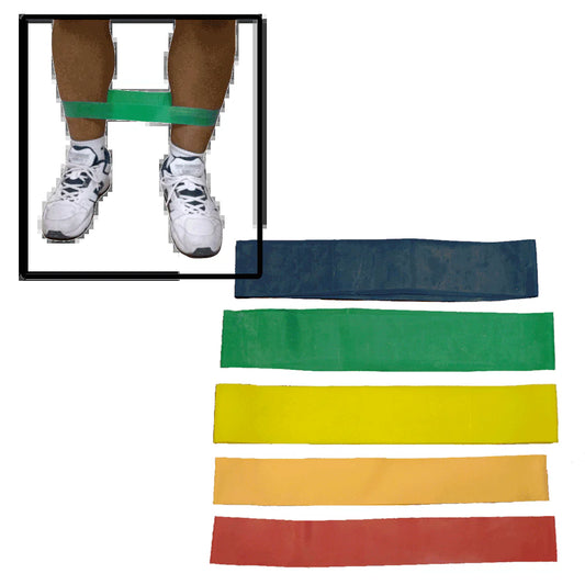 Elevate Your Workout with the Workoutz 5-Piece Ankle Resistance Band Set - Perfect for Strength Training!
