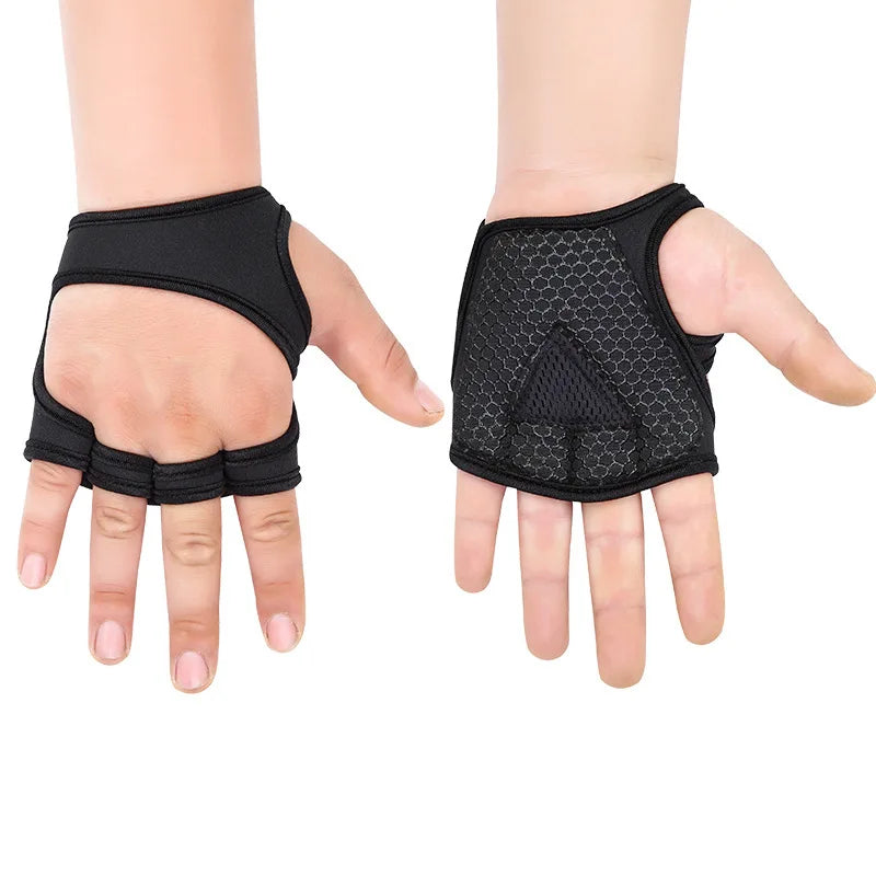 Elevate Your Workout with Fit Active Sports New Ventilated Weight Lifting Gloves - Built-In Wrist Wraps for Ultimate Support and Comfort for Men and Women