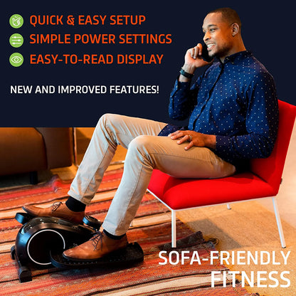 Ellipse Leg Exerciser: Enhance Your Workspace with the Premier Under Desk Elliptical for Fitness and Productivity