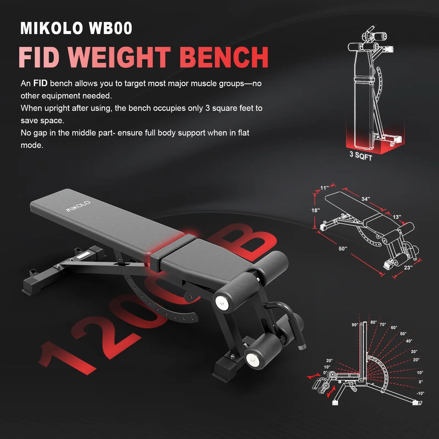 Smith Machine Home Gym, 2200 Lbs Power Rack Cage with Cable Crossover, Power Rack with 1200LB Capacity Adjustable Weight Bench and 230 Lbs Weight Plate, Total Body Strength Training Equipment